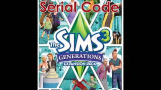 sims 3 generations serial code